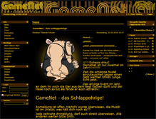 Tablet Screenshot of gamenet.de