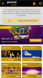 Mobile Screenshot of gamenet.it